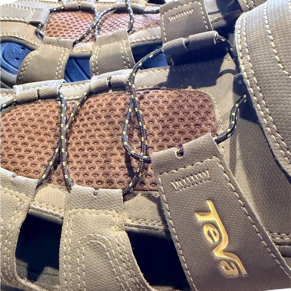 Teva Forebay Sandal for Men - Turkish Coffee - Size 12 - Picture 4 of 7